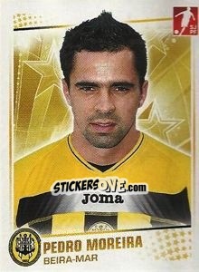 Sticker Pedro Moreira - Futebol 2010-2011 n. 24 - Panini