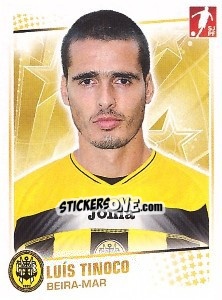 Sticker Luis Tinoco - Futebol 2010-2011 - Panini