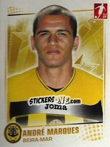 Sticker Andre Marques - Futebol 2010-2011 n. 29 - Panini