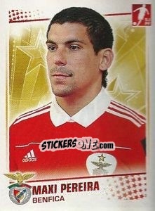 Sticker Maxi Pereira - Futebol 2010-2011 - Panini