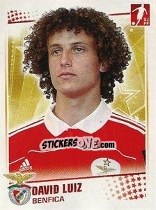 Sticker David Luiz - Futebol 2010-2011 n. 47 - Panini