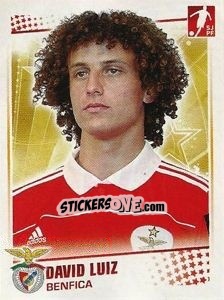 Figurina David Luiz - Futebol 2010-2011 - Panini