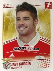 Sticker Javi Garcia - Futebol 2010-2011 n. 50 - Panini