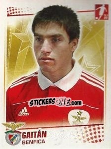 Sticker Nicolas Gaitan - Futebol 2010-2011 - Panini
