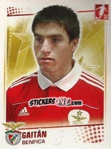 Cromo Nicolas Gaitan - Futebol 2010-2011 - Panini