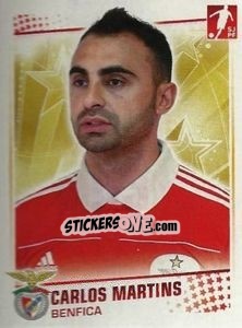 Cromo Carlos Martins - Futebol 2010-2011 n. 53 - Panini