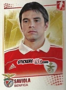 Sticker Javier Saviola - Futebol 2010-2011 n. 56 - Panini