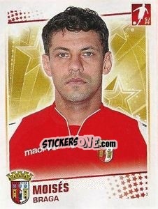 Sticker Moises - Futebol 2010-2011 - Panini