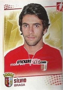 Sticker Silvio - Futebol 2010-2011 n. 68 - Panini