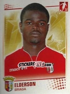 Sticker Elderson - Futebol 2010-2011 n. 69 - Panini