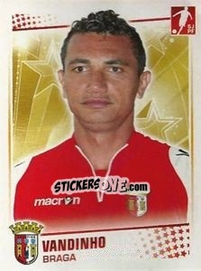 Sticker Vandinho - Futebol 2010-2011 n. 70 - Panini