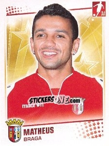 Sticker Matheus - Futebol 2010-2011 n. 75 - Panini