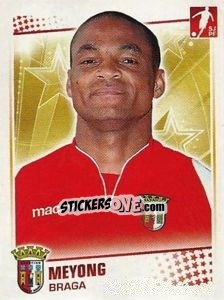 Sticker Meyong - Futebol 2010-2011 n. 78 - Panini