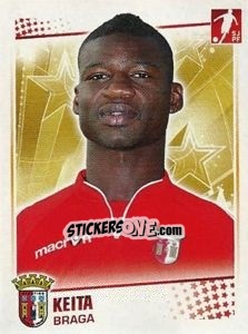 Sticker Keita - Futebol 2010-2011 - Panini