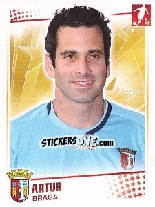Sticker Artur - Futebol 2010-2011 n. 80 - Panini