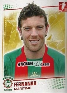 Sticker Fernando - Futebol 2010-2011 n. 88 - Panini