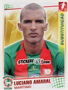 Cromo Luciano Amaral - Futebol 2010-2011 - Panini