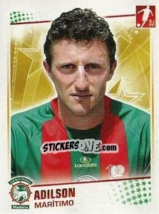 Sticker Adilson - Futebol 2010-2011 n. 98 - Panini