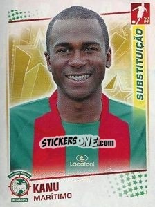 Sticker Kanu - Futebol 2010-2011 n. 98-bis - Panini