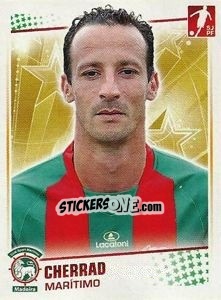 Sticker Cherrad - Futebol 2010-2011 n. 99 - Panini