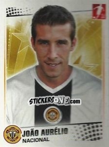 Sticker Joao Aurelio - Futebol 2010-2011 n. 112 - Panini