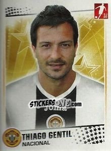 Sticker Thiago Gentil - Futebol 2010-2011 - Panini