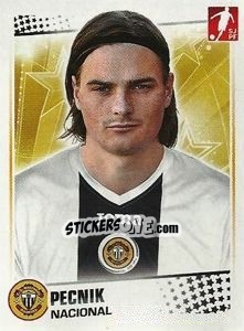 Sticker Pecnik - Futebol 2010-2011 n. 115 - Panini