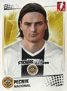 Figurina Pecnik - Futebol 2010-2011 - Panini