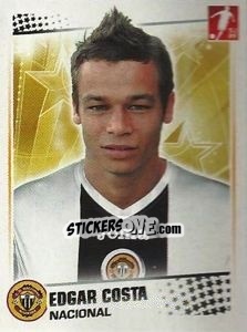 Cromo Edgar Costa - Futebol 2010-2011 - Panini