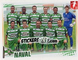 Sticker Equipa - Futebol 2010-2011 n. 122 - Panini