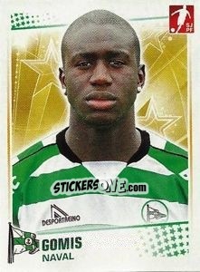 Sticker Gomis - Futebol 2010-2011 n. 126 - Panini