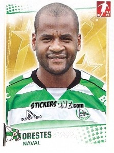 Sticker Orestes - Futebol 2010-2011 n. 127 - Panini