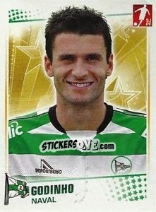 Sticker Godinho - Futebol 2010-2011 n. 131 - Panini