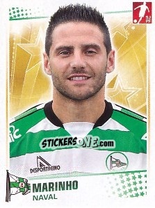 Cromo Marinho - Futebol 2010-2011 - Panini