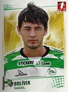 Sticker Bolivia - Futebol 2010-2011 n. 137 - Panini