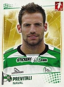 Sticker Previtali - Futebol 2010-2011 - Panini