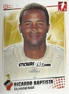 Sticker Ricardo Baptista - Futebol 2010-2011 - Panini