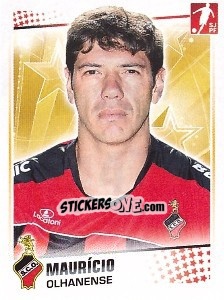 Cromo Mauricio - Futebol 2010-2011 - Panini