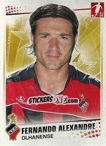 Sticker Fernando Alexandre - Futebol 2010-2011 n. 150 - Panini