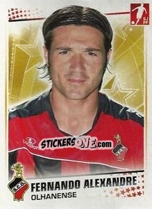 Figurina Fernando Alexandre - Futebol 2010-2011 - Panini