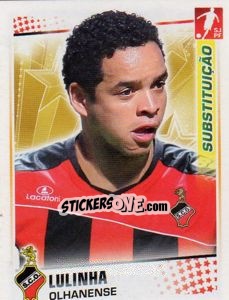 Sticker Lulinha - Futebol 2010-2011 n. 152-bis - Panini