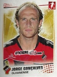 Cromo Jorge Goncalves - Futebol 2010-2011 n. 153 - Panini