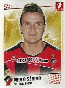 Sticker Paulo Sergio - Futebol 2010-2011 n. 154 - Panini