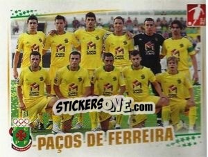 Sticker Equipa - Futebol 2010-2011 n. 162 - Panini