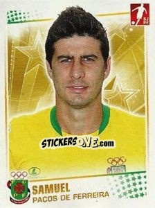 Sticker Samuel - Futebol 2010-2011 n. 167 - Panini