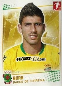 Sticker Bura - Futebol 2010-2011 n. 168 - Panini