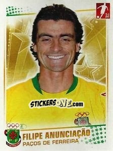 Sticker Filipe Anunciacao - Futebol 2010-2011 n. 170 - Panini