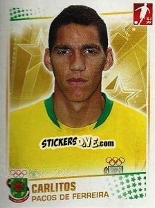 Sticker Carlitos - Futebol 2010-2011 n. 173 - Panini