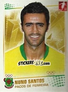 Sticker Nuno Santos - Futebol 2010-2011 n. 176 - Panini