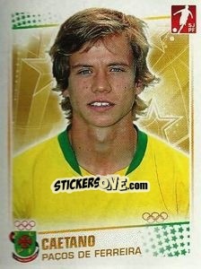 Cromo Caetano - Futebol 2010-2011 n. 177 - Panini
